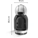 Капсульна кавоварка Krups Nescafe Dolce Gusto Mini Me KP123B : ідеальна кавоварка для дому та офісу